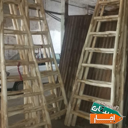 اجاره نردبان چوبی یک طرفه دوطرفه