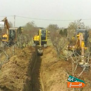 اجاره دهنده مینی بیل با پیکور وپاکت 40