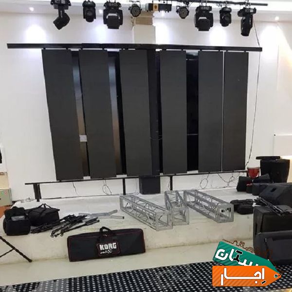 اجاره باند رقص نور سیستم صوت نورپردازی با بهترین قیمت