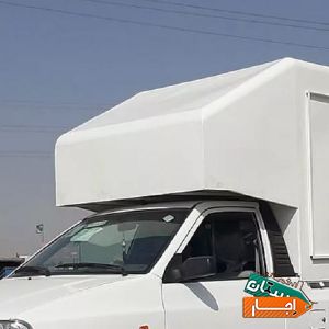 اجاره وانت پراید یخچالدار