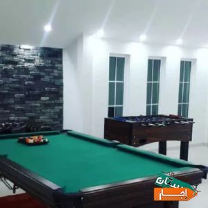 اجاره ویلا دو خوابه استخر دار میز بیلیارد طالقان