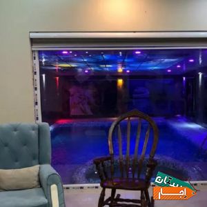 اجاره ویلا 2 خواب با استخر و جکوزی با شرایط عالی