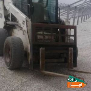 اجاره مینی بیل بابکت و لیفتراک با ارزانترین قیمت در همدان