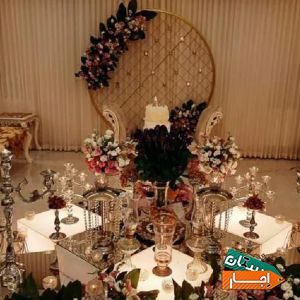 اجاره و اجرای سفره عقد و دیزاین نامزدی (ترنم)