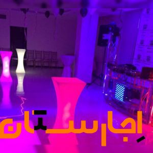اجاره میز نورانی و سوارز LED.میز کیک.میز تولد