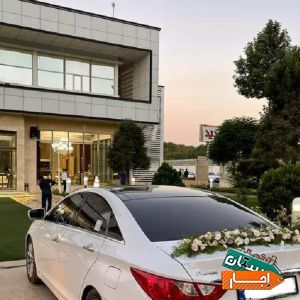 اجاره/کرایه ماشین عروس سوناتاYF همراه با راننده با بهترین قیمت