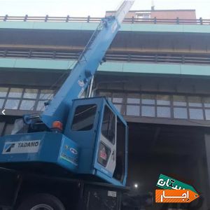 اجاره جرثقیل 7تن دکل بلند مناسب ترین قیمت