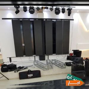 اجاره باند رقص نور سیستم صوت نورپردازی