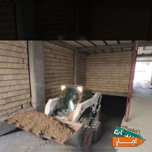 اجاره مینی بیل و بابکت همراه پیکور حمل نخاله