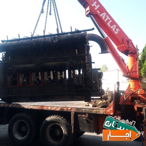 خدمات اجاره کرایه جرثقیل 3 تا 20 تن کفی دار