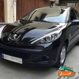اجاره خودرو 207 مشکی مدل 97 بدون واسطه با بهترین قیمت