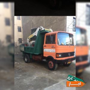 بابکت کندن استخر واجاره روزانه خاور بابکت مینی بیل
