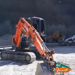 اجاره مینی بیل جهت کلیه عملیاتهای عمرانی وساختمانی
