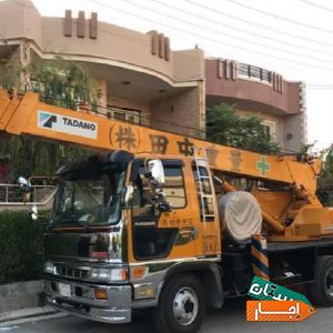 اجاره و کرایه جرثقیل شبانه روزی(کل تهران)