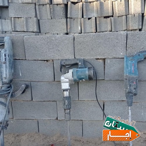 اجاره کمپرسور .هیتی و دریل و کنده کاری