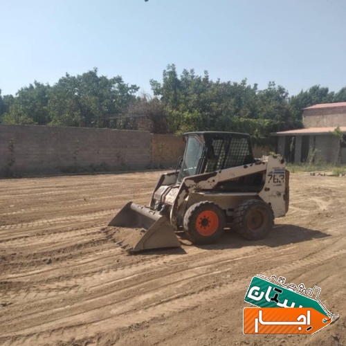اجاره مینی لودر بابکت و مینی بیل در شهریار و حومه