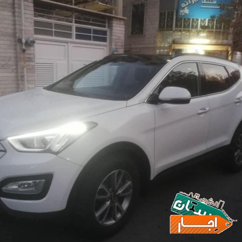 اجاره خودرو سانتافه نیو فول با قیمت توافقی