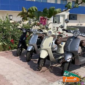 اجاره روزانه موتور وسپا با شرایط مناسب در کیش