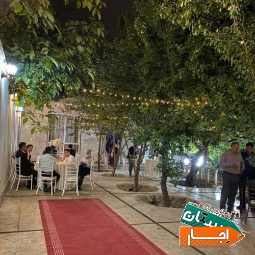 اجاره باغ ویلا مراسمی اقامتی دو خواب بدونه خاکی