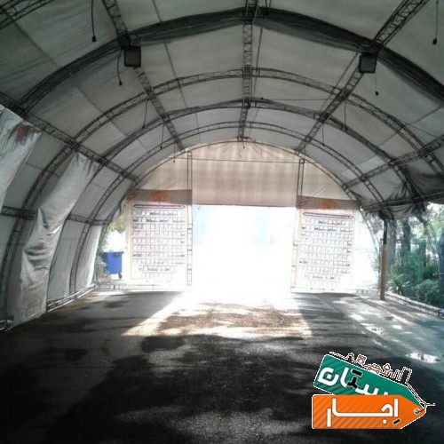 اجاره اسپیس پنکه مهپاش فرش چادر هیئت ها شرکتها