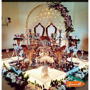 اجاره و اجرای سفره عقد و دیزاین جایگاه نامزدی