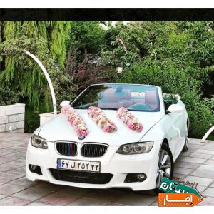 اجاره کرایه رنت ماشین عروس با گل و بدون گل