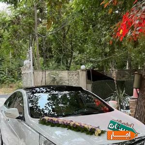اجاره / کرایه ماشین عروس سوناتا YF همراه با راننده با بهترین شرایط