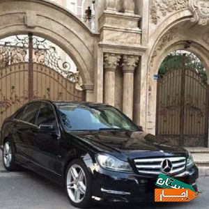 اجاره خودرو/ماشین بنز benz c200 رنت کرایه با شرایط آسان