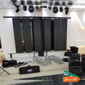 اجاره باند رقص نور سیستم صوت نورپردازی