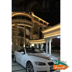 اجاره ماشین عروس گل ارایی و دسته گل عروس هدیه