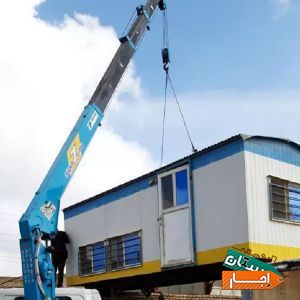 جرثقیل کفی دار و دکل بلند (فقط برای کار،24ساعته)