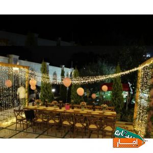 اجاره سالن عروسی،روف گاردن،فضای باز