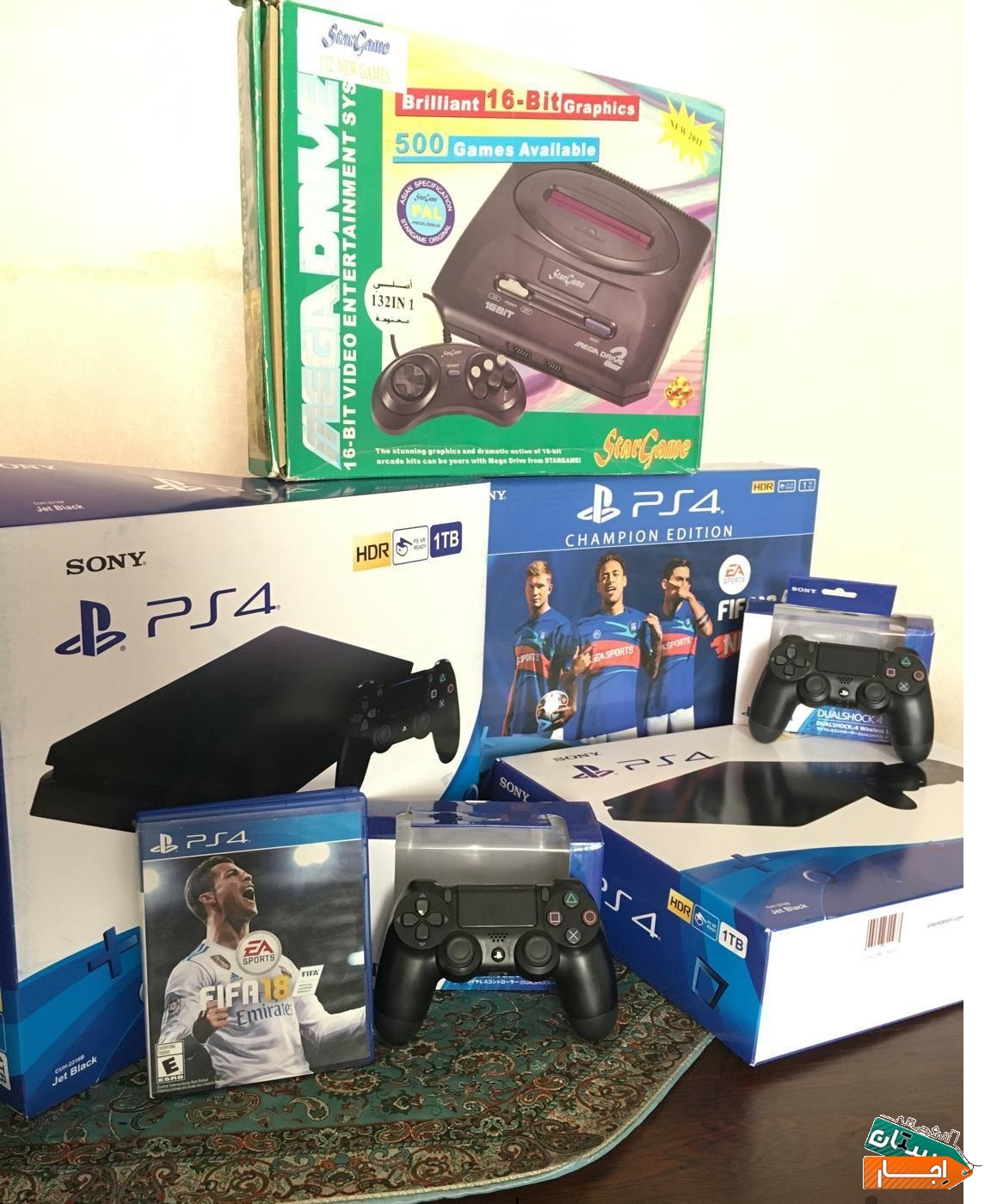 اجاره کنسول بازی Ps4 کرایه