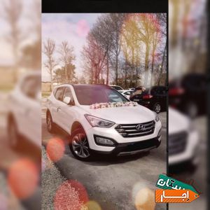اجاره ماشین عروس سانتافه با راننده ..