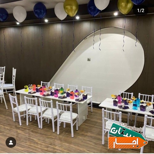 اجاره میز و صندلی چوبی