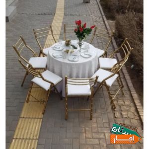 کرایه چی میز فرش صندلی ظروف چوبی نمایشگاهی