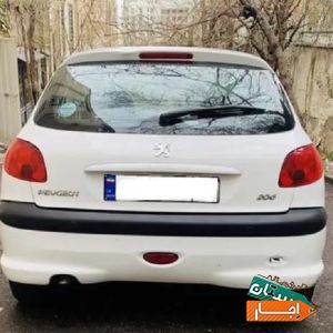 اجاره پژو 206 تیپ 5 مدل 97/بدون راننده