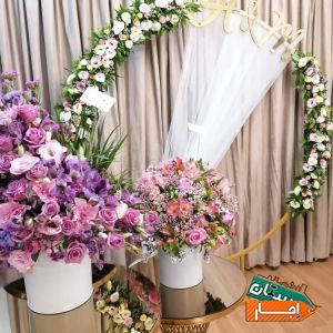 اجاره و گل آرایی جایگاه عروس