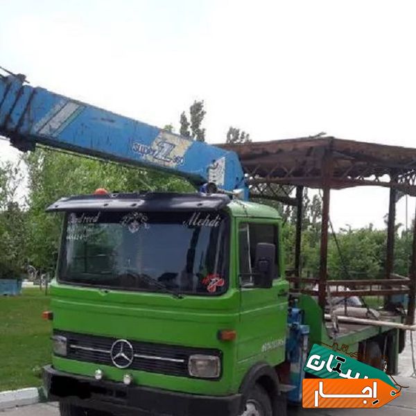 اجاره جرثقیل خاور اجاره ای حمل،جابجایی دکل بلند با بهترین قیمت در تبریز