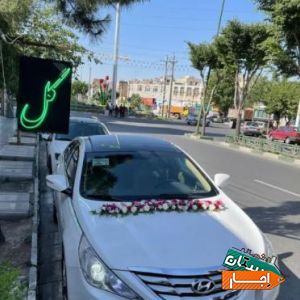 اجاره/کرایه ماشین عروس سوناتاYF قیمت عالی