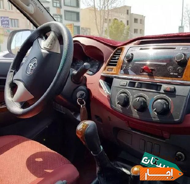 اجاره هایلوکس بدون راننده