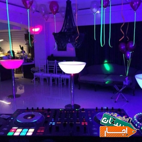 خدمات موزیک طپش اجاره باند دیجی رقص نور Dj