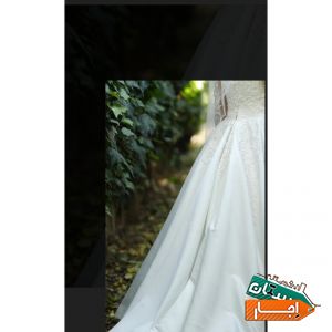 لباس اجاره عروس شیک سنگ دوزی سایز 36 تا 46