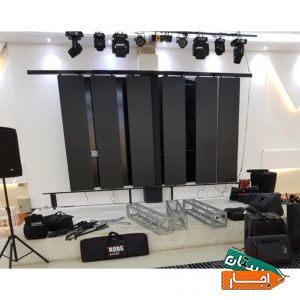 اجاره باند رقص نور سیستم صوت نورپردازی