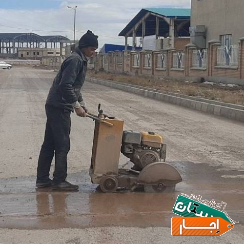 اجاره کاتر زنی و برش بتن و آسفالت در قزوین