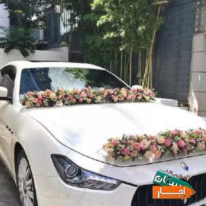 اجاره ماشین عروس،دسته گل عروس،تاج گل،باکس گل،سبدگل با بهترین شرایط