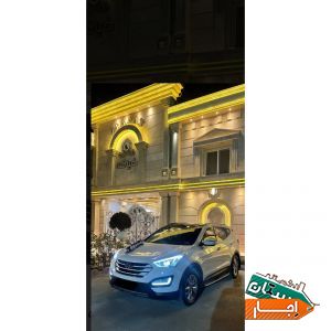 اجاره ماشین عروس سانتافه نیو همراه با راننده