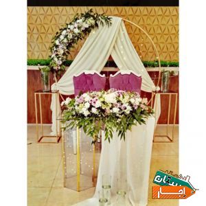 اجاره و اجرای سفره عقد و دیزاین جایگاه نامزدی