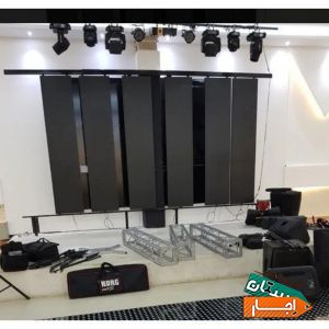 اجاره باند رقص نور سیستم صوت نورپردازی
