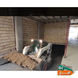 اجاره مینی بیل و بابکت همراه پیکور حمل نخاله